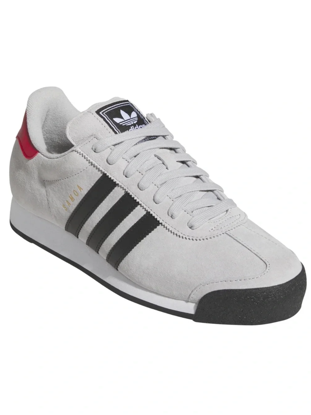 Adidas Samoa Lace Up Mens Grey Sneakers Casual Shoes Size 11